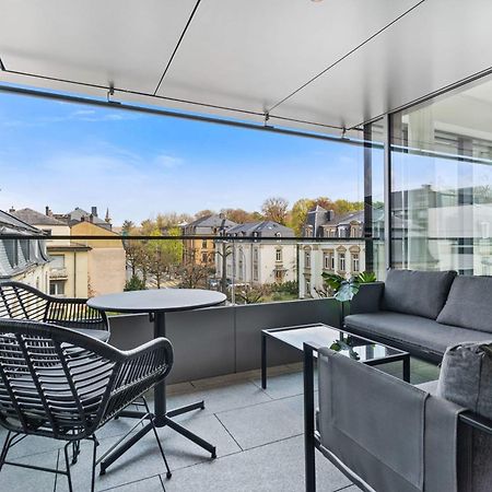 Ferienwohnung Elegant 2Br With Balcony In Heart Of Luxemburg Exterior foto